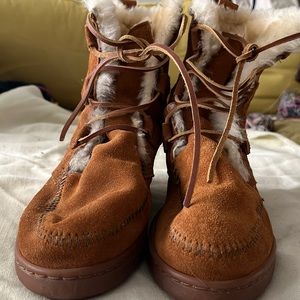 Daniel boone moccasin boots Clearance